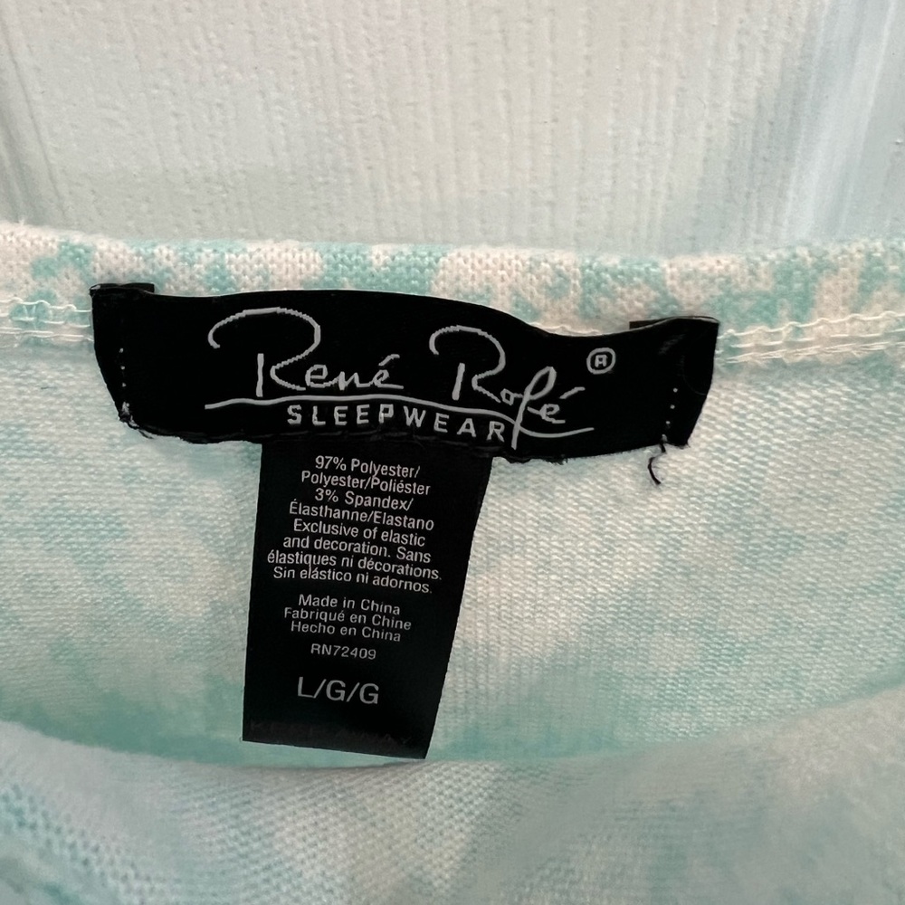 Rene Rofe Nightgown & Rope Set, Size L - Picture 5 of 6